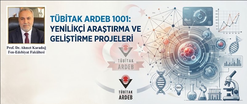 Bölümümüz Öğretim Üyesinden "TÜBİTAK ARDEB 1001" Proje Başarısı